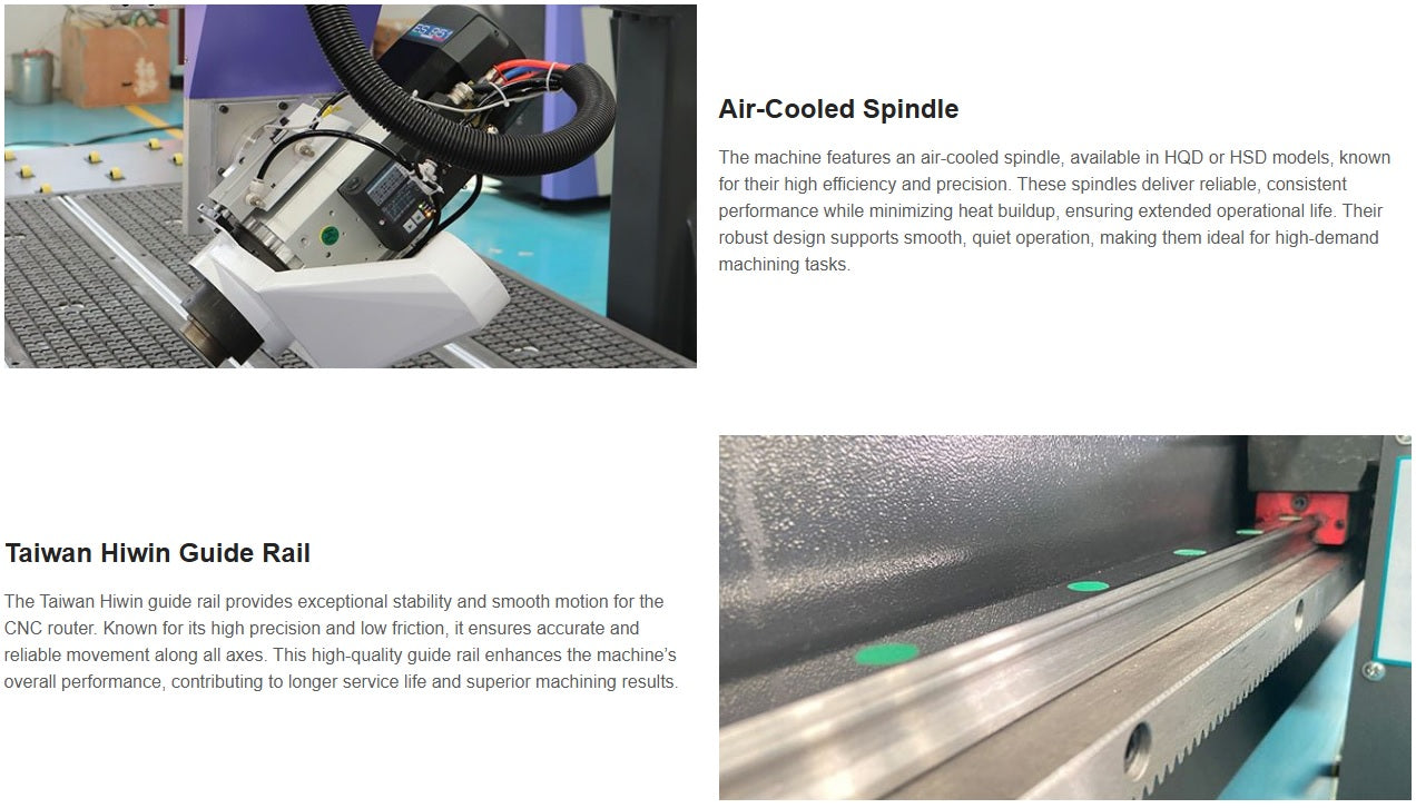 ACCTEK- AKM1325-4A 4-axis CNC machine