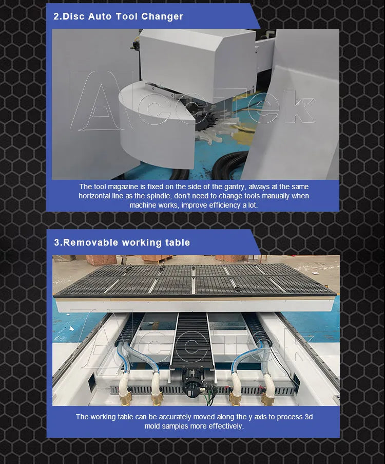 ACCTEK- AKM1325-5A 5-axis CNC machine