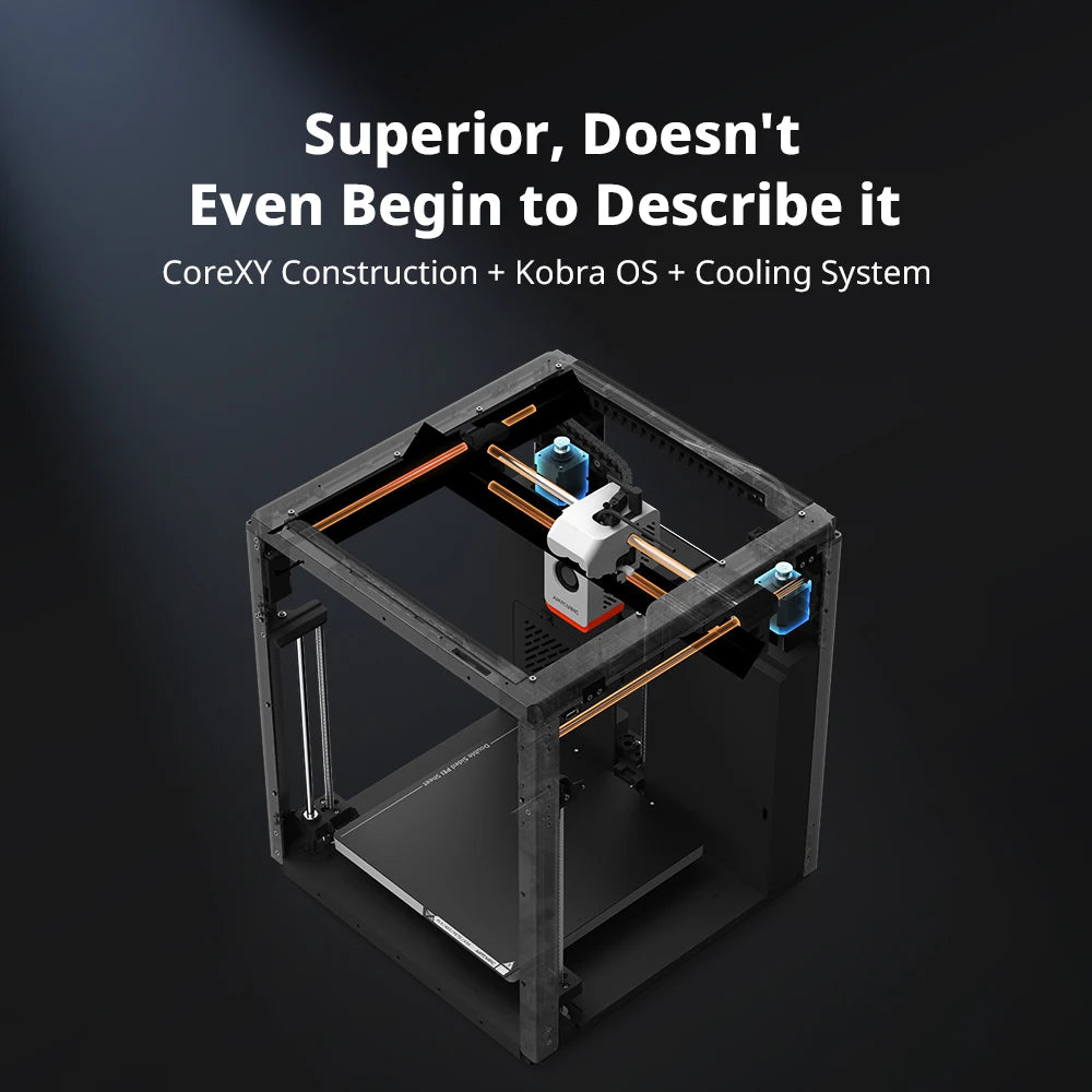 ANYCUBIC- Kobra S1 Combo- Multi-Color FDM 3D Printer