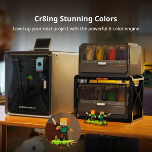 ANYCUBIC- Kobra S1 Combo- Multi-Color FDM 3D Printer